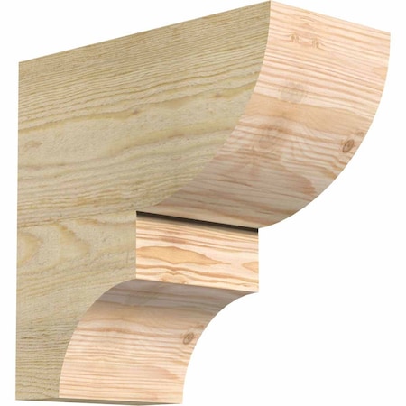 Ekena Millwork Ridgewood Rough Sawn Rafter Tail, Douglas Fir, 6"W x 12"H x 12"L RFT06X12X12RID00RDF